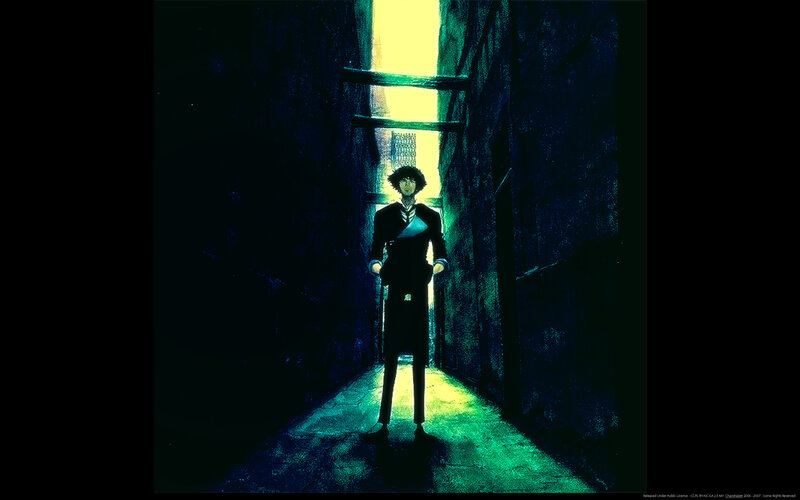man in dark alleyway