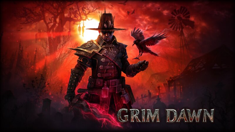 Man in Dark Armor — Red