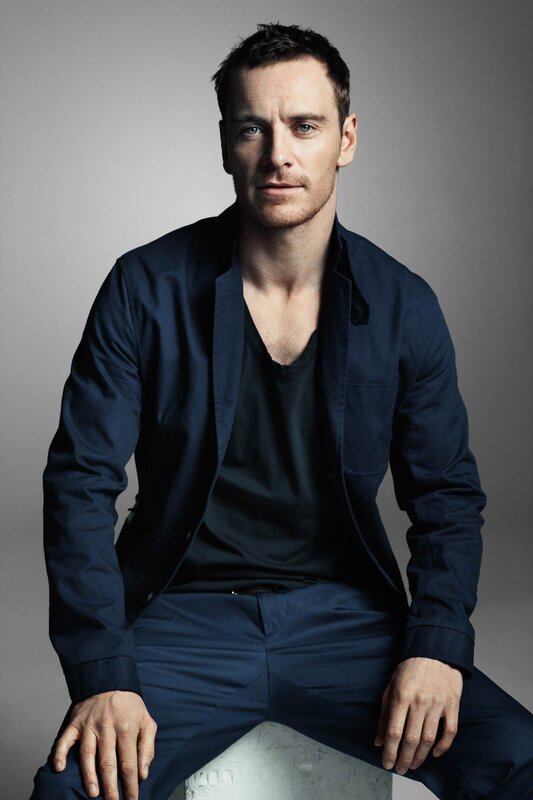 Man in Dark Clothing — Blue