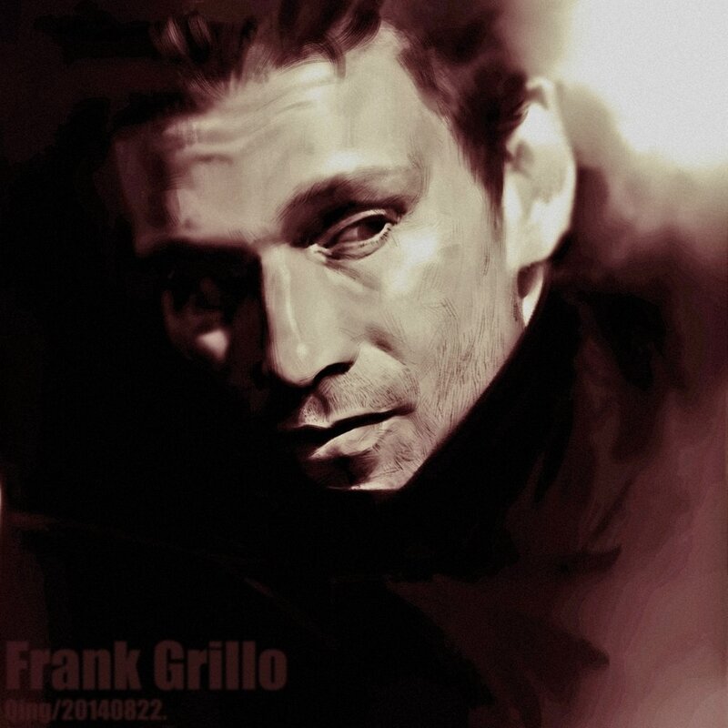 Man in Dark Clothing — Brown, Dramatic