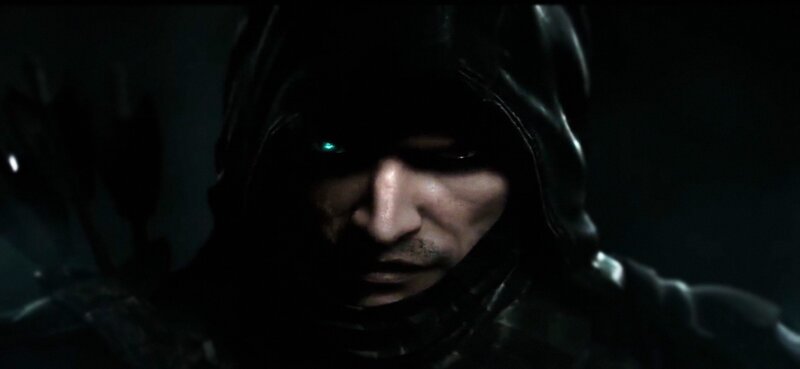 Man in Dark Hood
