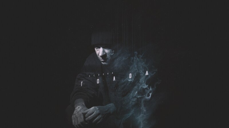 Man in Dark Hoodie — Black, Dark, Dramatic, Night