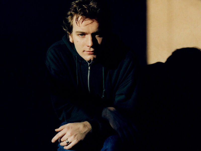 Man in Dark Hoodie — Black