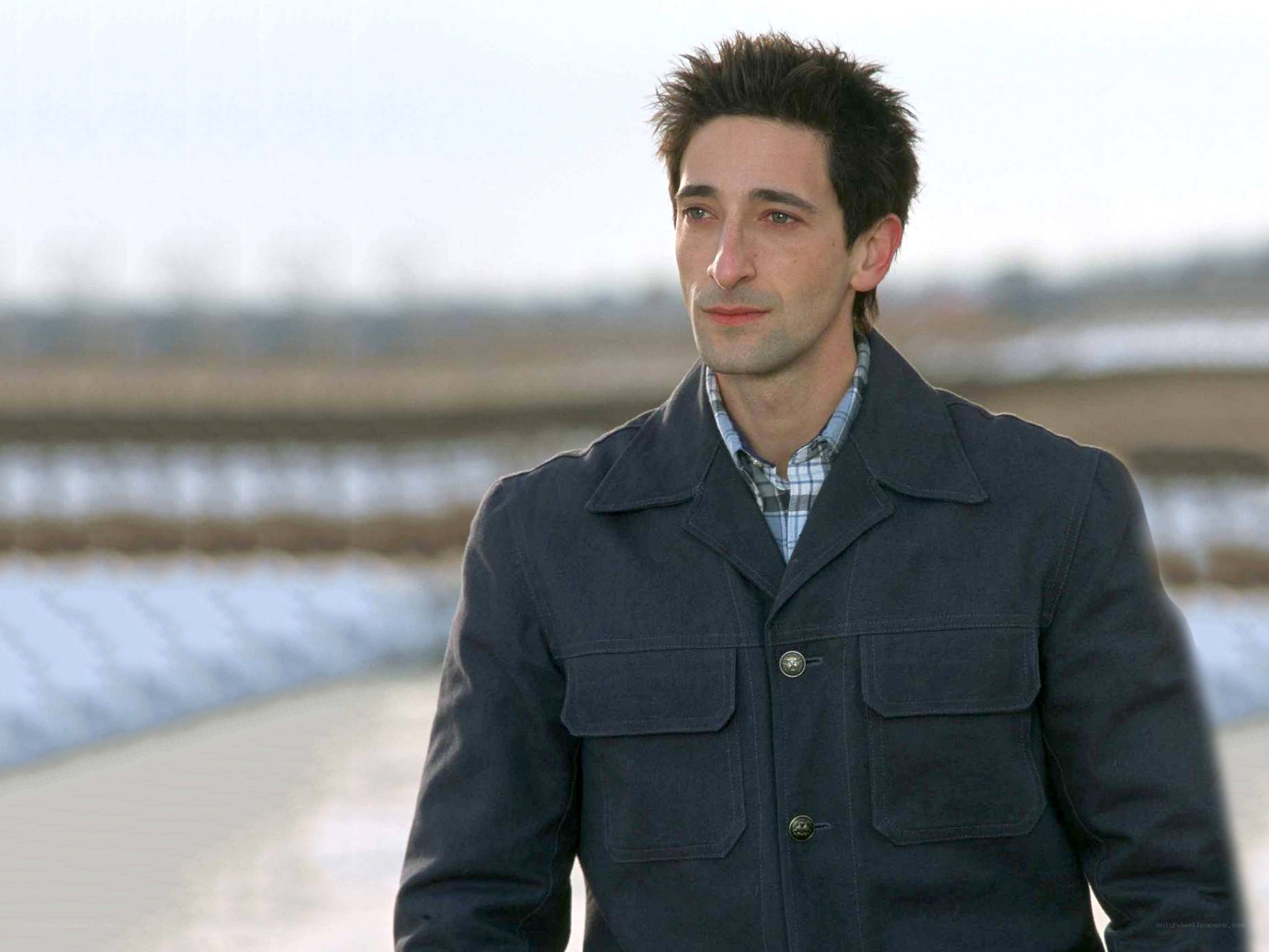 man in dark jacket outdoors