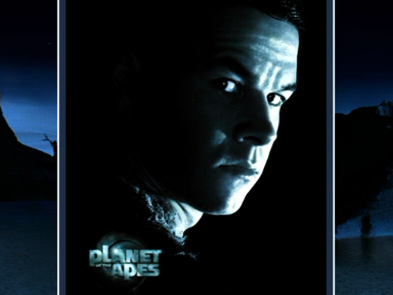 Man in Dark Setting — Blue