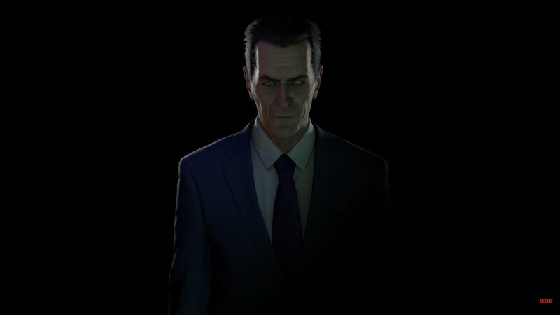 Man in Dark Suit — Black, Serious, 3d Render