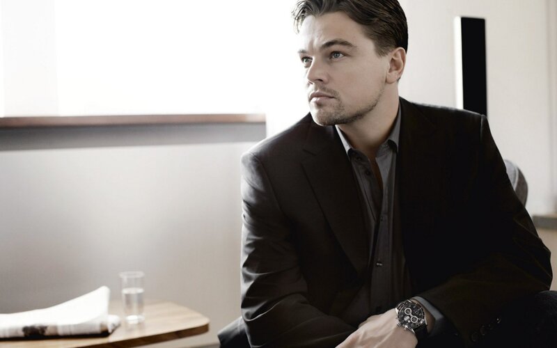 Man in Dark Suit — Black, Serious