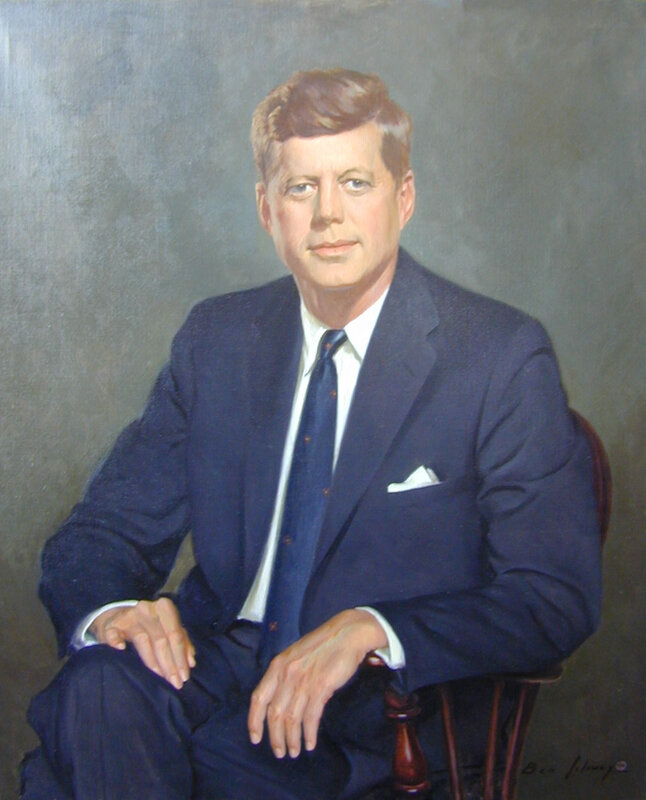 Man in Dark Suit — Blue, Formal