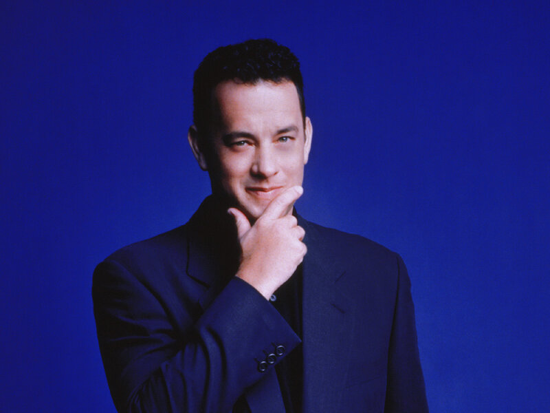 Man in Dark Suit — Blue