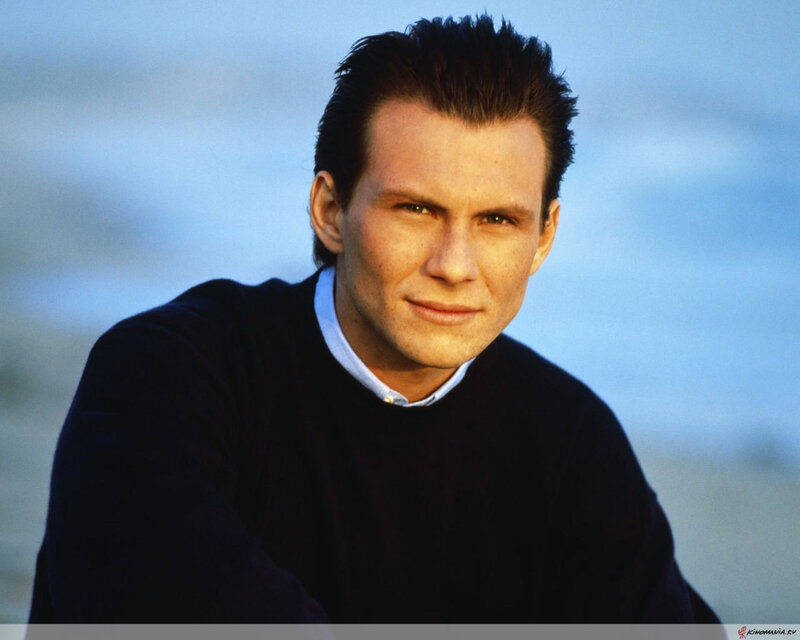 Man in Dark Sweater — Blue