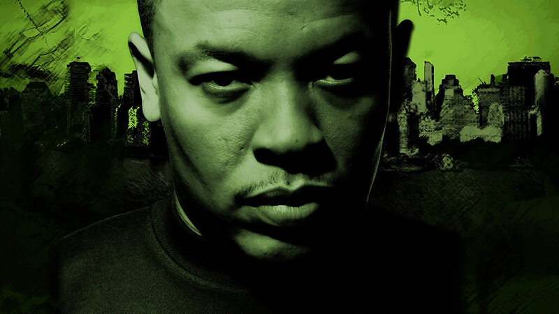 Man in Dark Sweater — Green