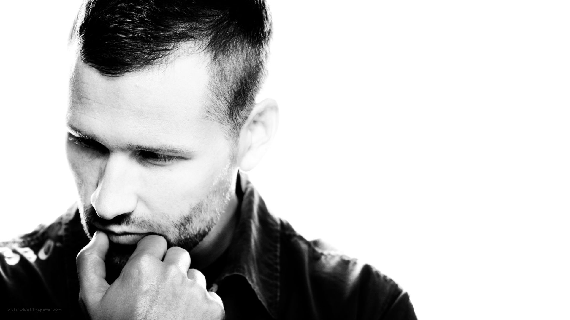 man in deep thought