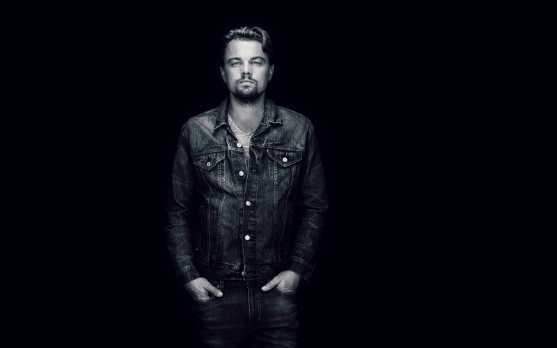 Man in Denim Jacket — Black, Serious, Photograph