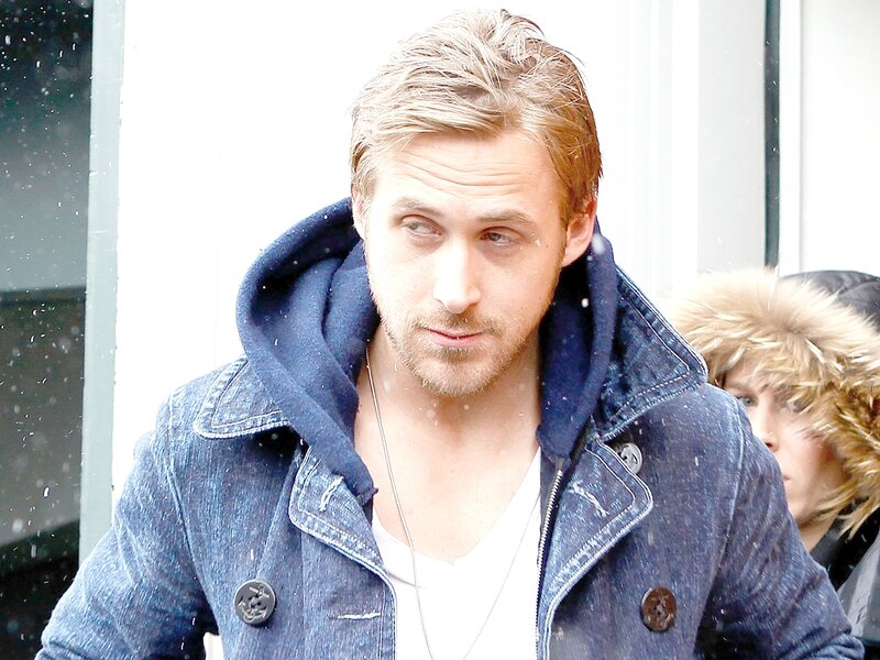 Man in Denim Jacket — Blue, Cold