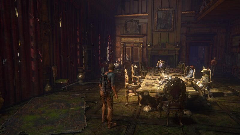 Man in Dining Room