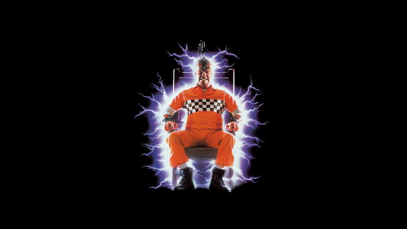 Man in Electric Chair — Black, Dramatic