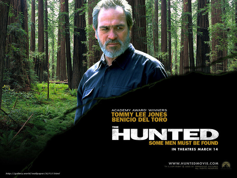 Man in Forest — Green, Dramatic
