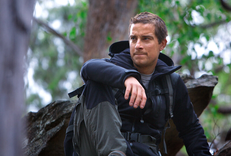 Man in Forest — Green