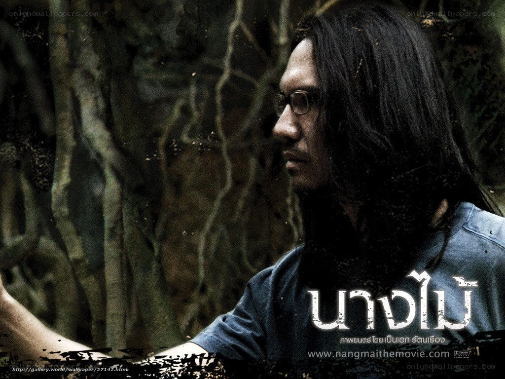 Man in forest with glasses