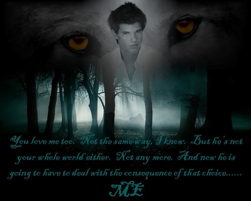 Man in Forest with Wolf Eyes
