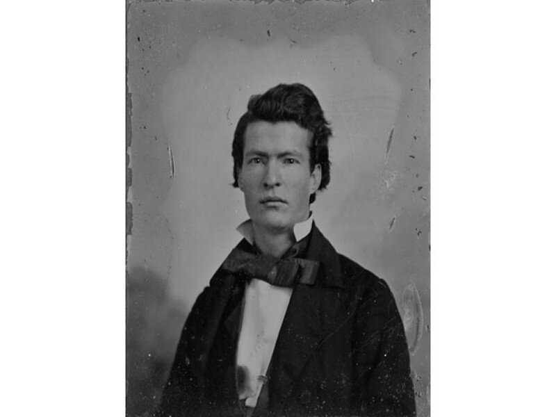 Man in Formal Attire — Black