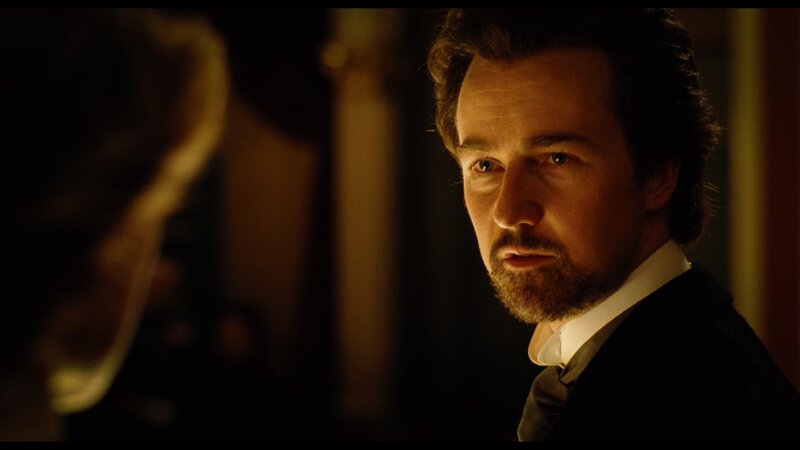 man in formal wear looking
