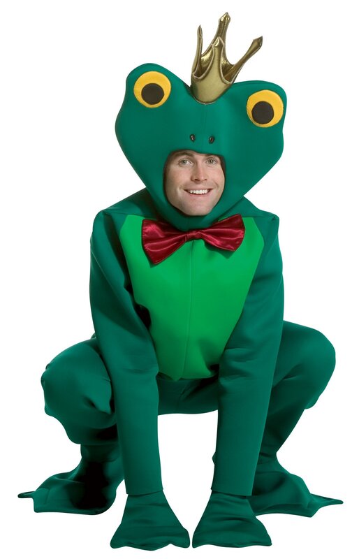 man in frog costume