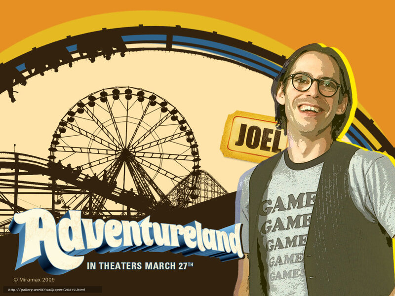 Man in Front of Amusement Park