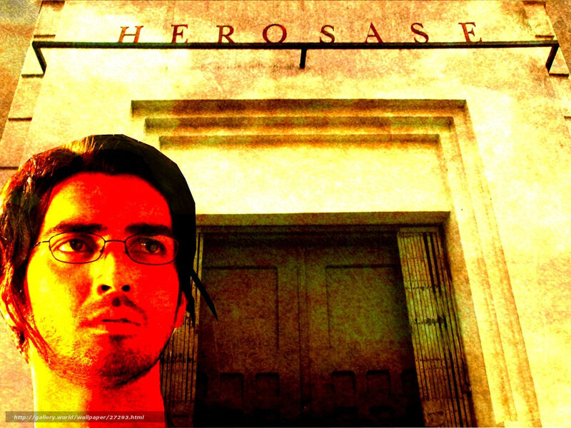 Man in front of Herosase building