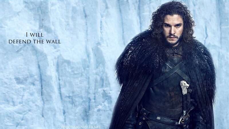 Man in Fur Cloak — Blue, Dramatic