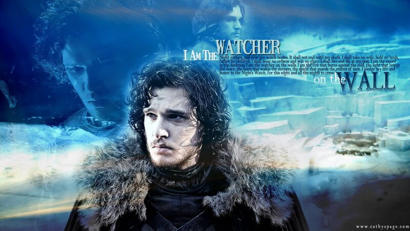 Man in Fur Cloak — Blue, Dramatic, Winter