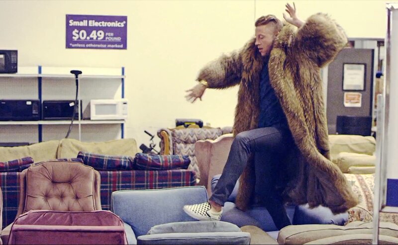 Man in Fur Coat — Brown, Chaotic