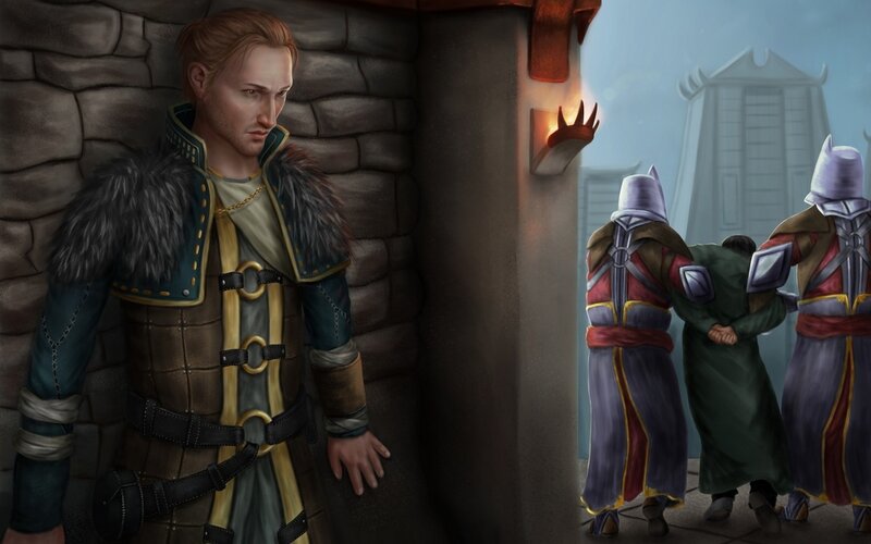 Man in Fur-trimmed Armor