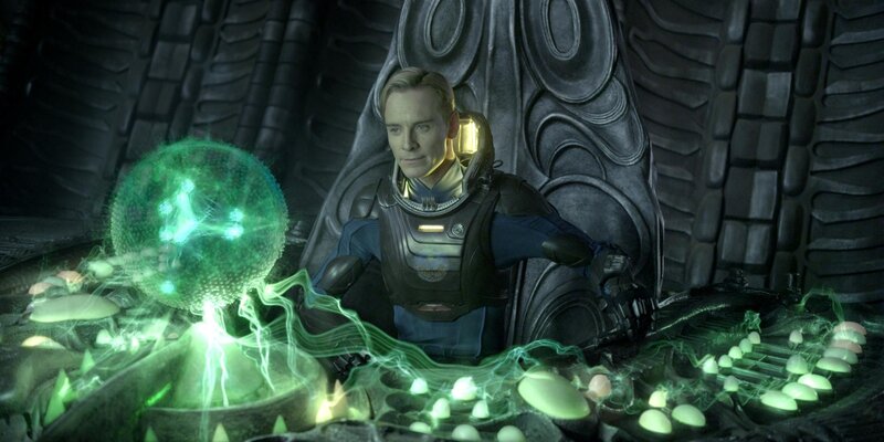 man in futuristic suit with green energy