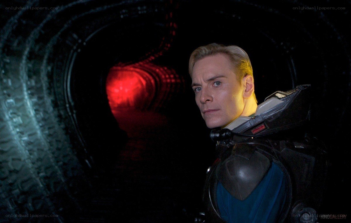 man in futuristic tunnel