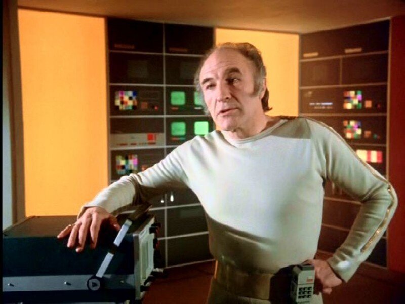 Man in Futuristic Uniform — White