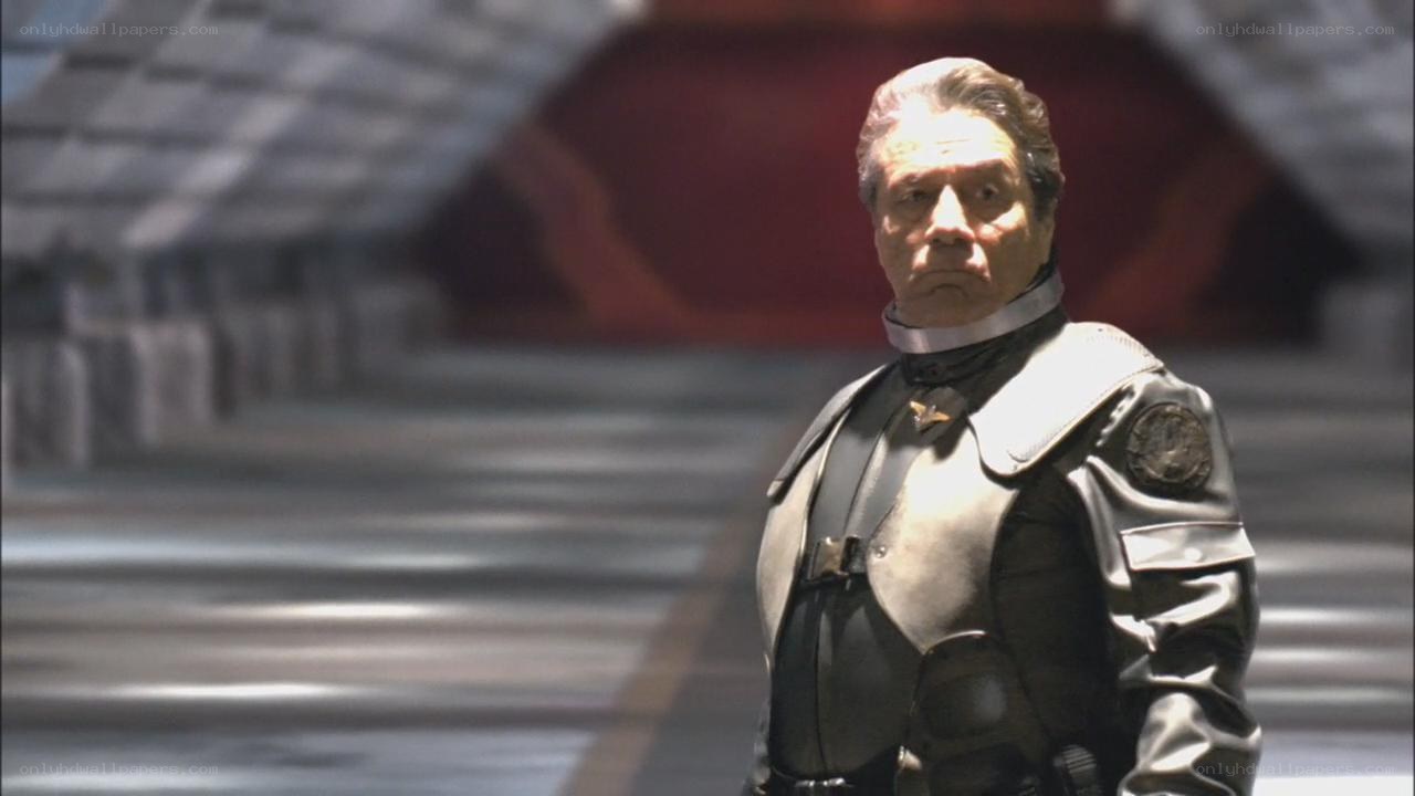man in futuristic uniform