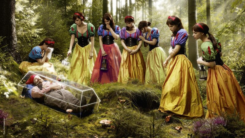 Man in Glass Coffin — Green