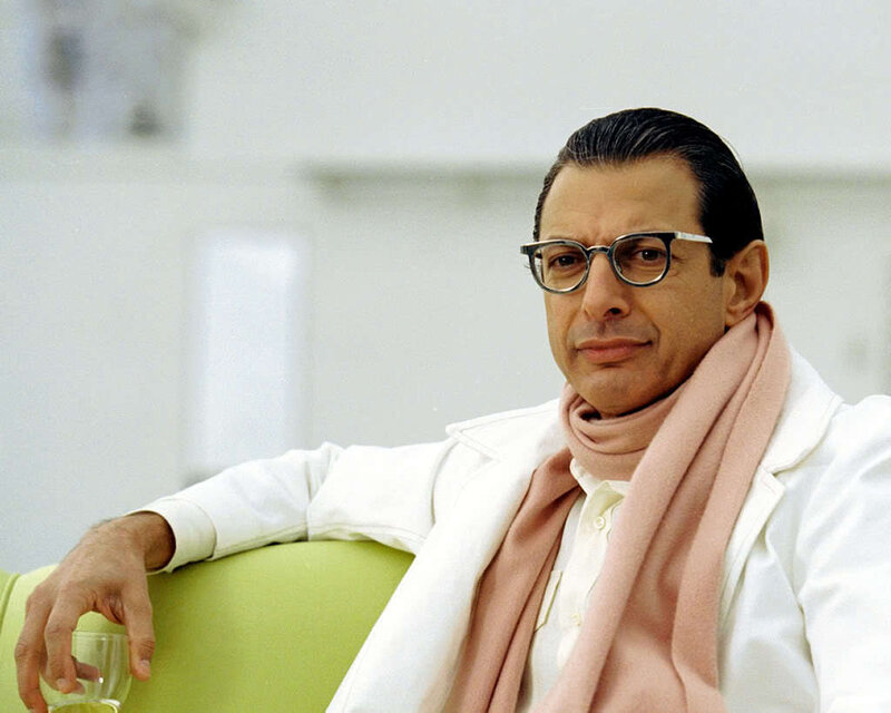 Man in glasses and scarf