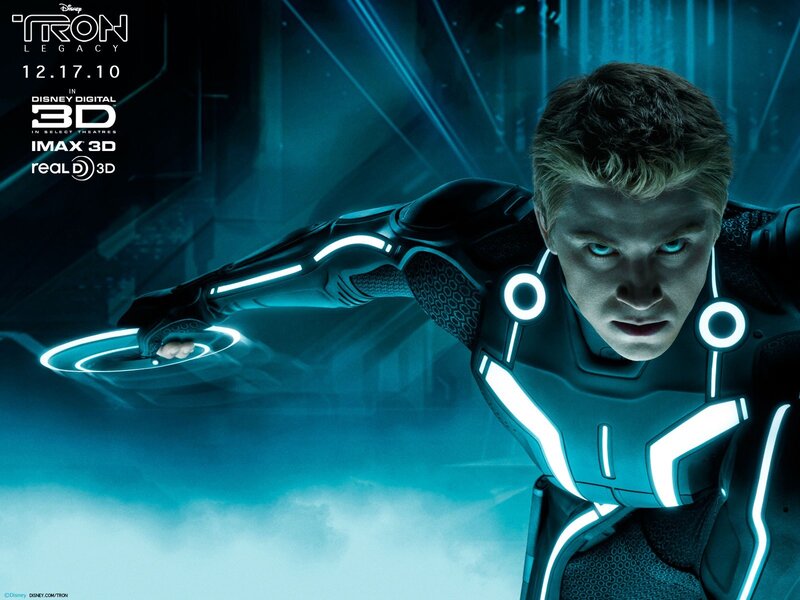 Man in Glowing Suit — Blue, Dramatic, Digital Art, Glowing Suit, Digital Environment