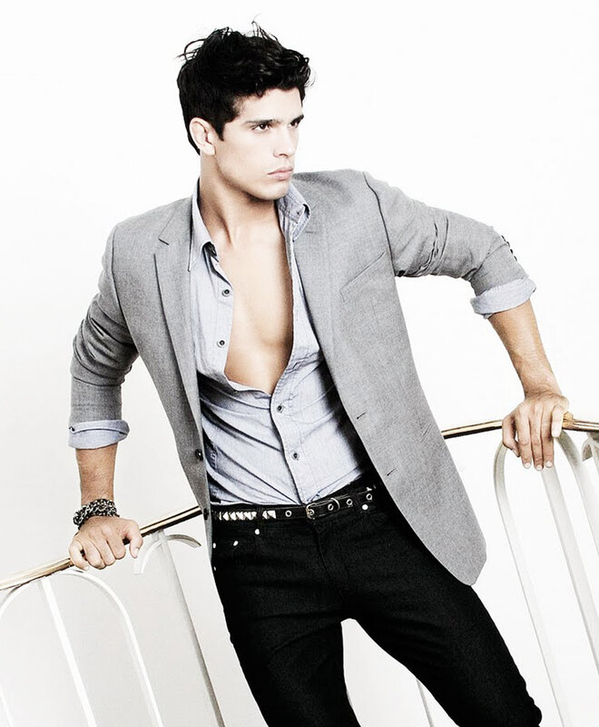 man in gray blazer