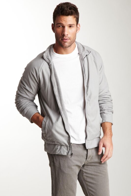man in gray hoodie