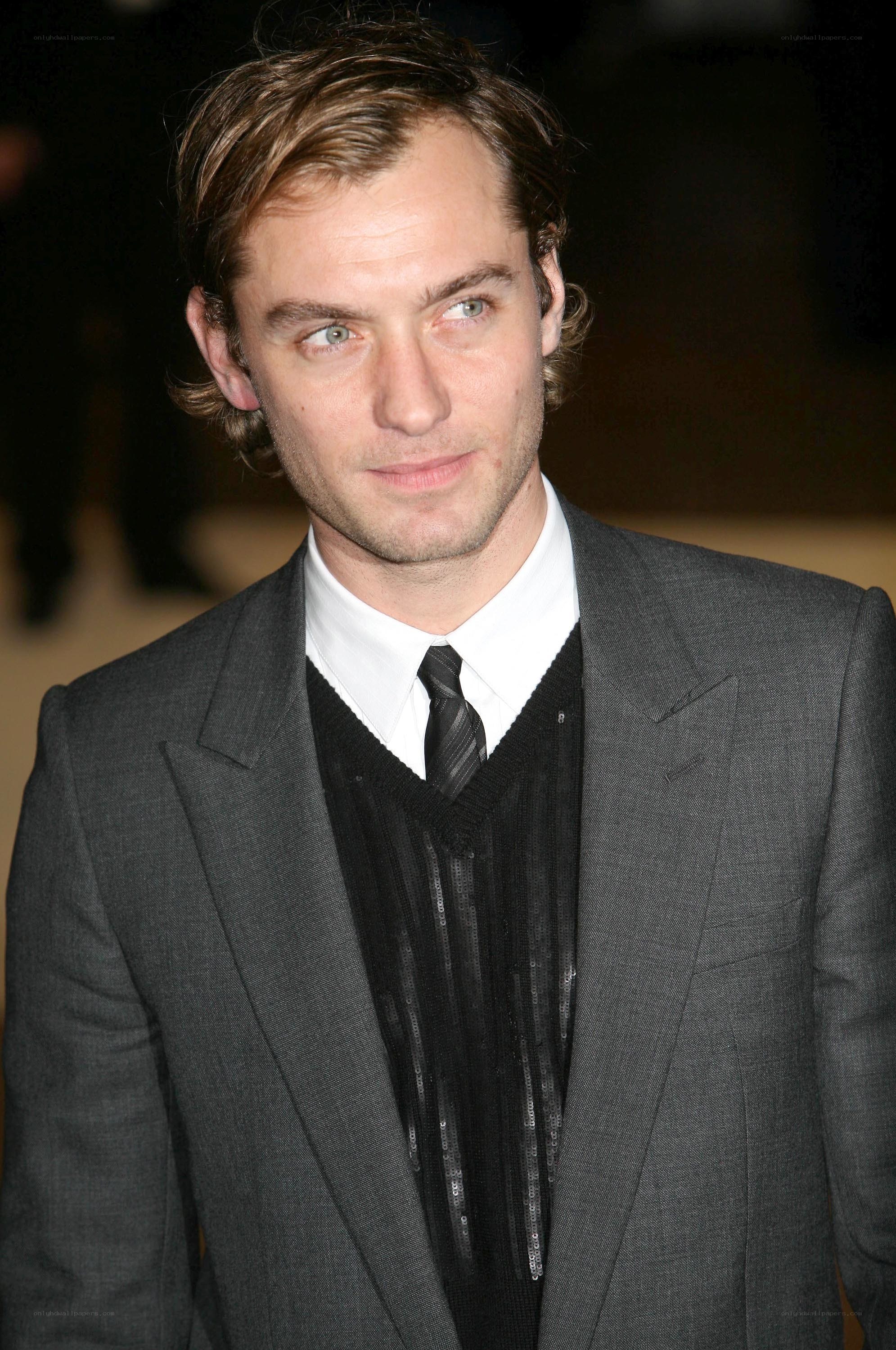 man in gray suit at event