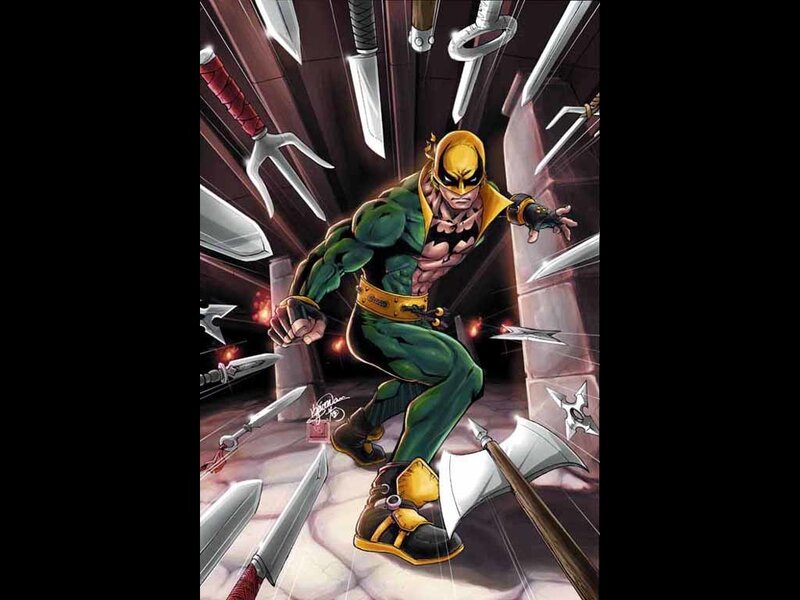 Man in Green and Yellow Suit