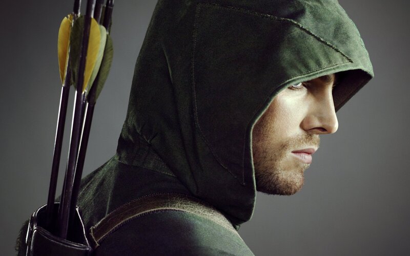 Man in Green Hood — Serious