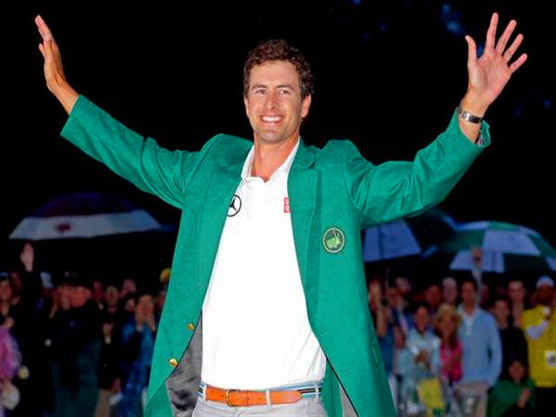 Man in Green Jacket — Celebratory