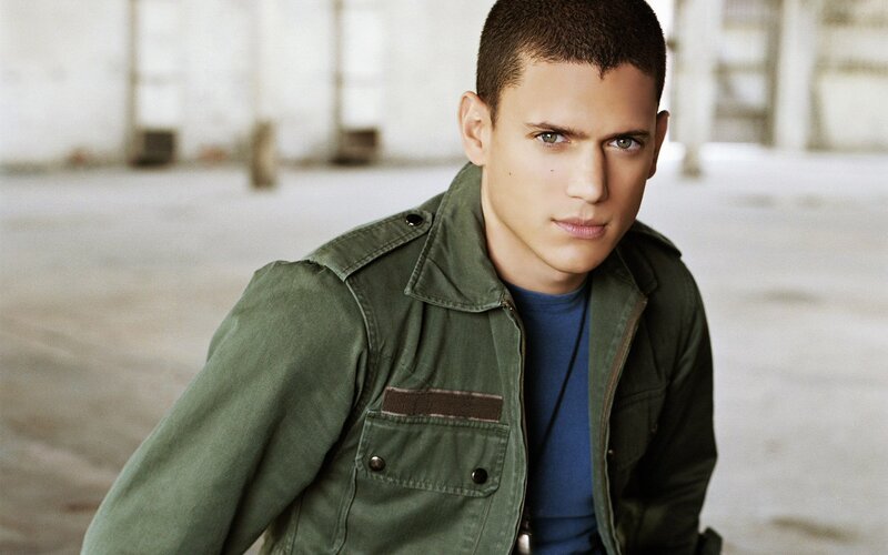 man in green jacket