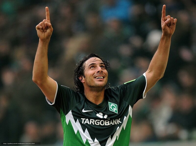 Man in Green Jersey — Celebratory