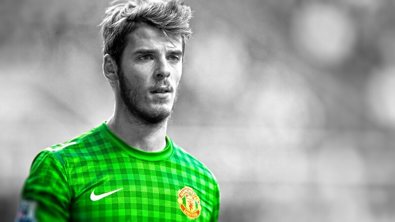 Man in Green Jersey — Focused, Photograph
