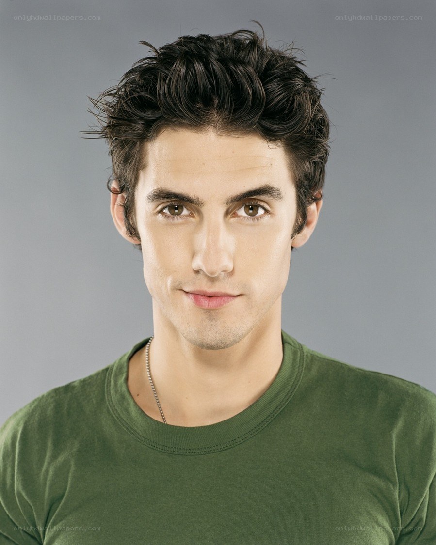 man in green shirt